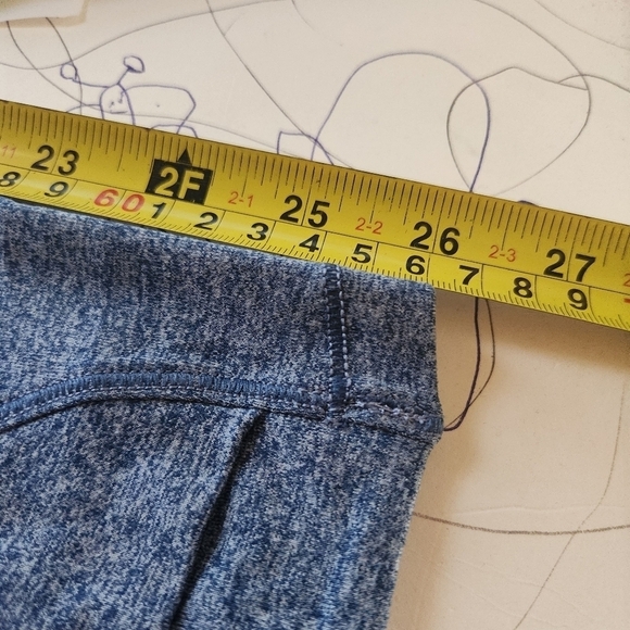 Athleta Uptempo Long Sleeve Athletic Dress Light Blue Size Medium - Picture 12 of 16